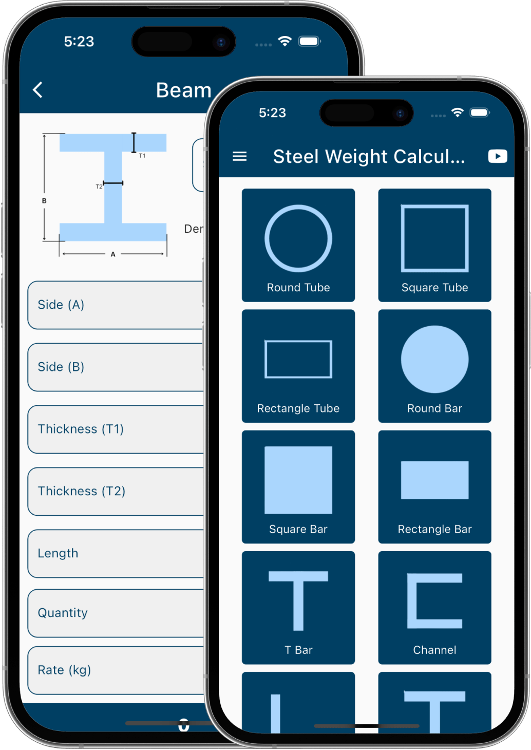 Steel Weight Calculator